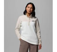 Columbia Fleece Pullover Benton Springs 1/2 Snap Pull Over II Sea Salt/Dark Stone Women's S