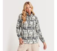 Columbia Women's Benton Springs Printed 1/2 Snap, Sage