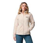 Columbia Women's Benton Springs Printed Full Zip, Full Zip Fleece Jacket, Dark Stone Flowfalls, Large
