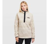 Columbia Women's Benton Springs Printed Half Snap Fleece, Beige L