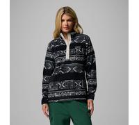Columbia - Women's Benton Springs™ Printed Half Snap Fleece - Black Deschutes Days Size M Women