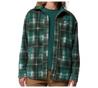 Columbia Women's Benton Springs Shirt Jacket 2, Fleece Jacket, Rain Forest Omblur, XL