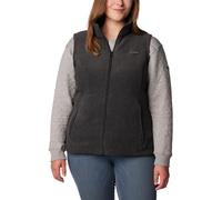 Columbia Women's Benton Springs Vest Fleece, Black, X-Small Petite
