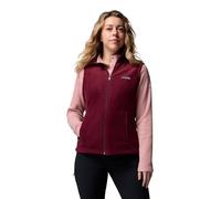 Columbia Women's Benton Springs Vest Fleece, Rich Wine, M