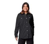 Columbia Women's Blue Point Creek Corduroy Shirt Jacket, Shark, S