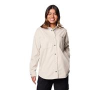 Columbia - Women's Blue Point Creek Corduroy Shirt Jacket - Shirt size L, white