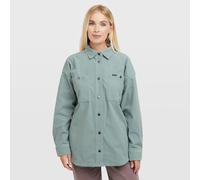Women's Blue Point Creek™ Corduroy Shirt Jacket, Blue XL