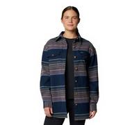 Columbia - Calico Basin Mid Shirt Jacket - Blue Vista Size L - Women