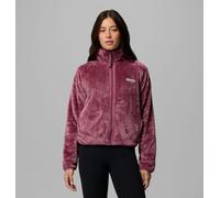 Columbia Fire Side Reignited Sherpa Full Zip fleece women burgundy - XS