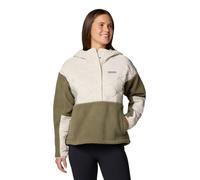 Columbia Women's Cloud Point Hooded Fleece, Dark Stone/Stone Green, Large