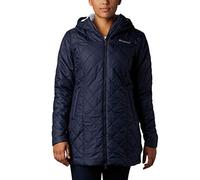 Columbia Women's Copper Crest Long Jacket Insulated, Dark Nocturnal, XL