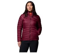 Columbia - Water-repellent natural down Insulated jacket - Corelite Down Hooded Jacket Rich Wine for Women in Nylon - Size L - Burgundy Burgundy L