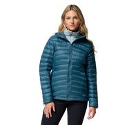 Columbia Womens Corelite Down Hooded Jacket Blue S