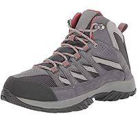 Columbia Women's Crestwood Mid Waterproof Hiking Shoe, 2024 Graphite/Daredevil, 5 UK