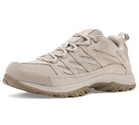 Columbia Women's Crestwood Wide, Low Rise Trekking and Hiking Shoes, Soft Taupe/Pebble, 9 Regular