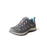 Columbia Women's Crestwood WP waterproof low rise hiking shoes, Black (Kettle x Dark Grey), 3 UK