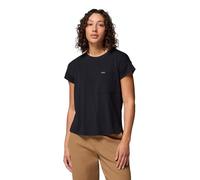 Columbia Women's Daniela Falls Short Sleeve, Short Sleeve T-Shirt, Black, X-Large