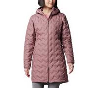 Columbia Women's Delta Ridge 2 Long Down Jacket, Fig, XS