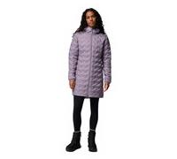 Columbia Women's Delta Ridge 2 Long Down Jacket, Puffer Down Jacket, Shale Purple, L