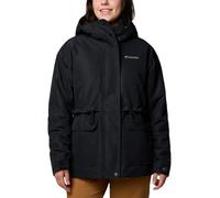 Columbia Women's Drop Ridge 2 Interchange Jacket, 3 In 1 Interchange Winter Coat, Black, X-Large