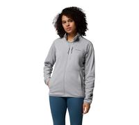 Columbia Women's Essential Hike Grid Fleece Full Zip, Columbia Grey/Columbia Grey, M