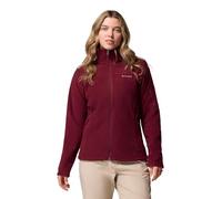 Columbia Women's Fast Trek 2 Jacket, Full Zip Fleece Jacket, Rich Wine, M