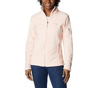 Columbia Women's Fast Trek Fleece Vest Old II Jacket, Peach Blossom, 1X