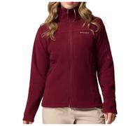 Columbia Women's Fast Trek 2 Jacket, Full Zip Fleece Jacket, Rich Wine, XL