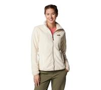 Columbia Women's Fire Side 2 Sherpa Full Zip Full Zip Fleece Jacket, Chalk x Spring 24, Size L