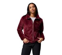 Columbia Women's Fire Side 2 Sherpa Full Zip, Full Zip Fleece Jacket, Rich Wine, XXL