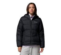 Columbia Women's Fivemile Butte Hooded Jacket, Hooded Puffer Jacket, Black, X-Large