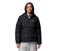 Columbia Women's Fivemile Butte Hooded Jacket, Hooded Puffer Jacket, Black, X-Small