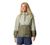 Columbia Flash Forward II Hooded Windbreaker Women's Jacket - Safari/Stone Green