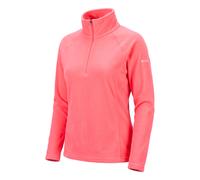 Columbia Womens Fleece Top Small Pink 1/2 Zip