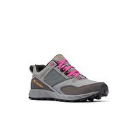 Columbia Women's Flow District Sneaker, Titanium Grey Steel/Sundance, 4.5 UK