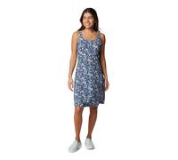 Columbia Women's Freezer III Dress, UV Sun Protection, Moisture Wicking Fabric, Collegiate Navy Kona Print, Medium