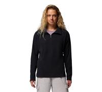 Columbia Women's Glacial 4 Half Zip Fleece Pull Over, BLACK, Size XXL
