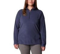 Columbia Women's Fleece Jumper Glacial IV 1/2-Zip Blue XXL