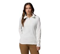 Women's Columbia Women's Glacial IV 1/2 Zip Fleece Sea Salt - White