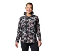 Columbia Women's Glacial 4 Print Half Zip, Snowdrift Timberwild, S