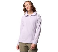 Columbia Women's Glacial 4 1/2 Zip, Fleece Pull Over, Lavender Pearl, Large