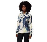 Columbia Women's Glacial 4 Print Half Zip, Fleece Pull Over, Everblue Snowflight, XS