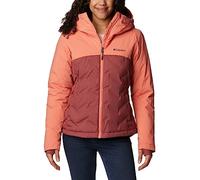 Columbia Women's Grand Trek II Down Jacket, Beetroot, Faded Peach, XS