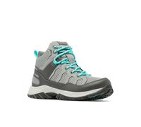 Columbia Womens Granite Trail Mid Waterproof, Titanium Grey Steel/Bright Aqua, 7.5, Titanium Grey Steel/Bright Aqua, 7.5