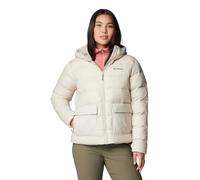 Columbia Women's Harmony Falls Hooded Down Jacket, Hooded Puffer Down Jacket, Dark Stone, XL