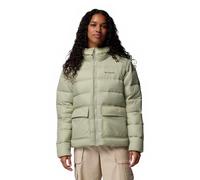 Columbia Women's Harmony Falls Hooded Down Jacket, Hooded Puffer Down Jacket, Safari, XL