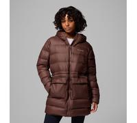 Columbia Women's Harmony Falls Mid Down Jacket, Puffer Down Jacket, Tobacco, Small