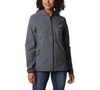 Columbia Womens Heather Canyon Softshell Jacket (Black)-L Black