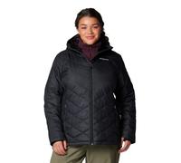 Columbia Women's Heavenly Hooded Jacket, Hooded Puffer Jacket, Black, M