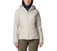 Columbia Women's Heavenly Hooded Jacket, Hooded Puffer Jacket, Dark Stone, XL